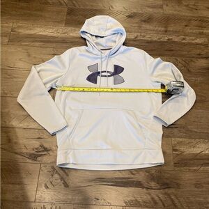 Under Armor Men's Light Gray Hoodie